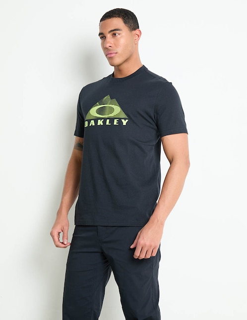 PLAYERA OAKLEY HOMBRE SIN E, CH, NEGRO