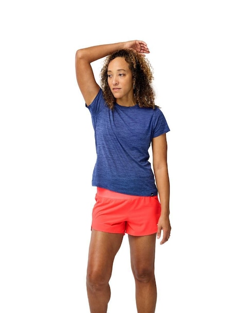 Playera deportiva para correr Brooks de mujer
