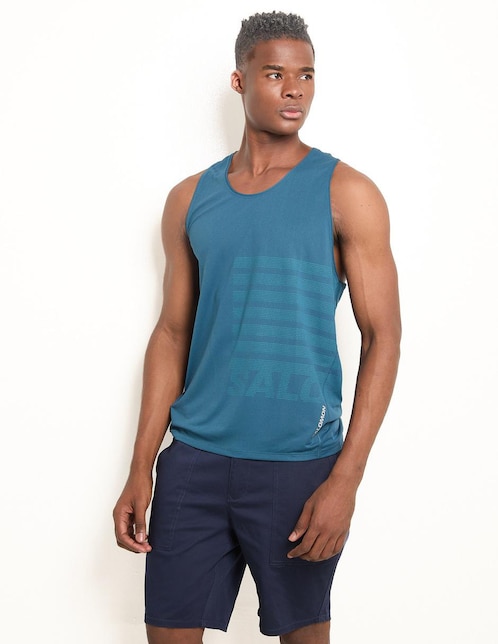 Playera deportiva para correr de hombre