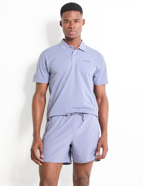 Short con bolsillos Salomon para correr hombre