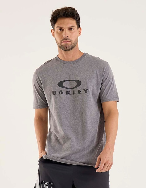 PLAYERA OAKLEY HOMBRE S, CH, GRIS