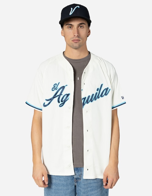 Jersey de El Águila de Veracruz local manga corta New Era para hombre