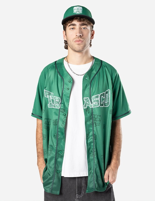 Jersey de  Olmecas de Tabasco visitante manga corta New Era  para hombre