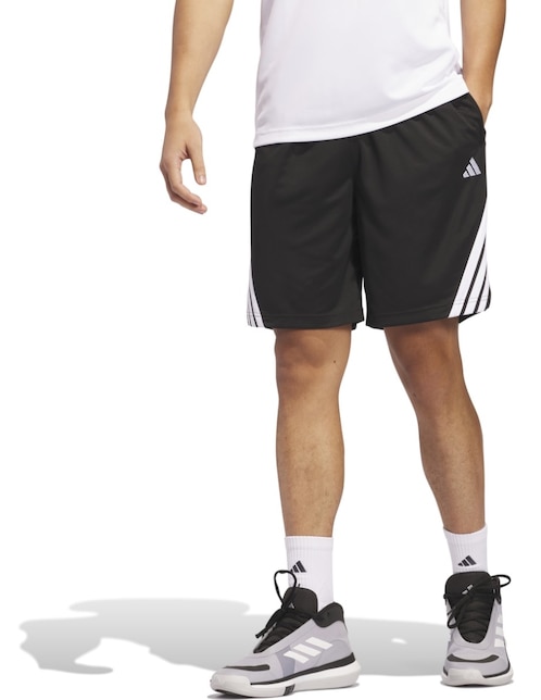 Short con bolsillos Adidas para básquetbol hombre