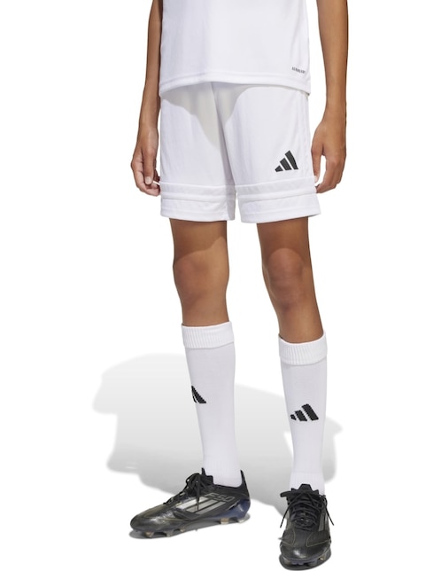 Short con bolsillos Adidas para fútbol unisex