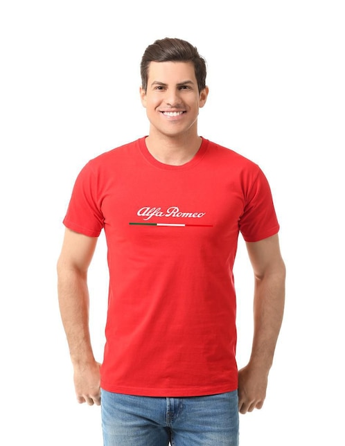 Playera deportiva Alfa Romeo para hombre