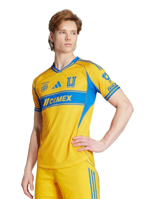 Jersey de Tigres UANL manga corta Adidas para hombre