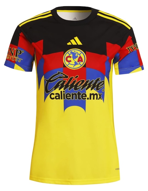Jersey de Club América local manga corta Adidas para mujer