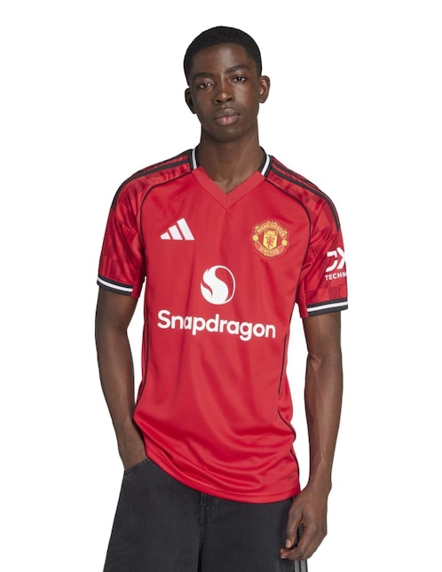 Jersey de Manchester United manga corta Adidas para hombre
