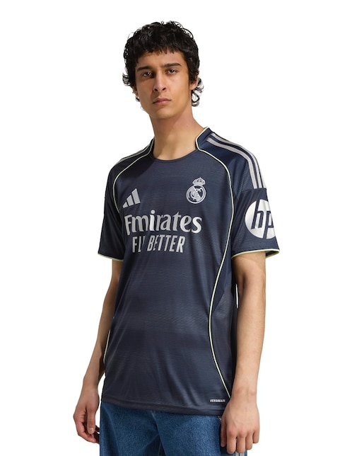 Jersey de Real Madrid Club de Fútbol manga corta Adidas para hombre
