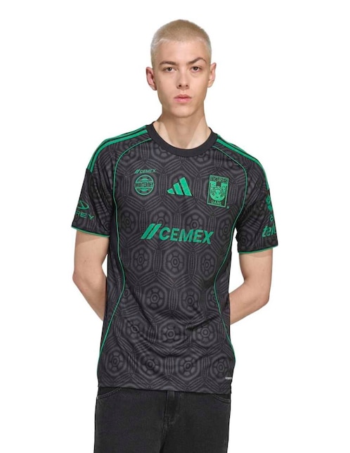Jersey de  Tigres UANL  manga corta Adidas fan para hombre