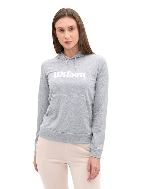 Sudadera con capucha y bolsa para mujer 1