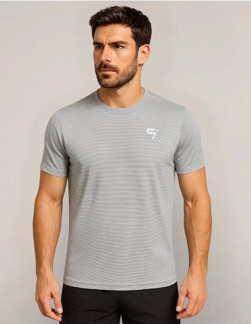 Playera deportiva para correr Squadra de hombre