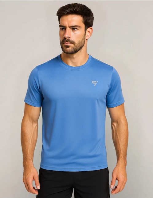 Playera deportiva para correr Squadra de hombre