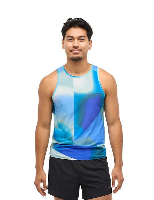 Playera deportiva para correr Hoka Airolite Run de hombre