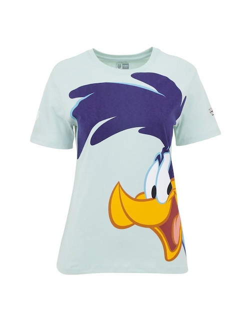 Playera manga corta K-Swiss Chic cuello redondo para mujer