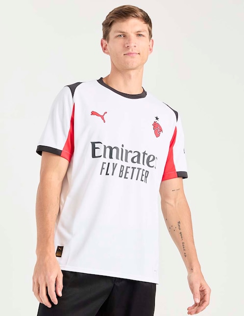 Jersey de  AC Milan visitante manga corta Puma  para hombre
