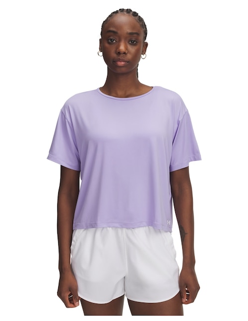 Playera deportiva para entrenamiento Under Armour Motion Ss para mujer