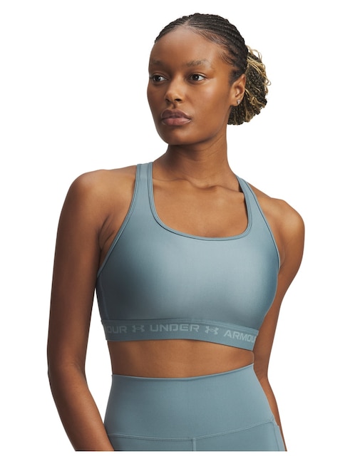 Top deportivo Under Armour Crossback Mid Bra para entrenamiento mujer