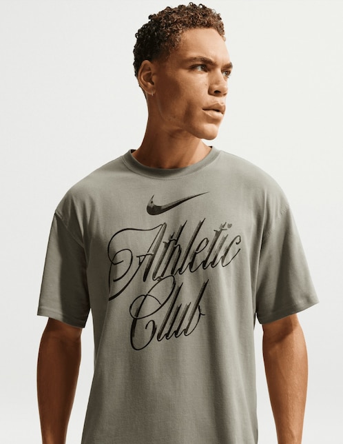 Playera deportiva para entrenamiento Nike M NK TEE LSE NAC SCRIPT IH195 de hombre
