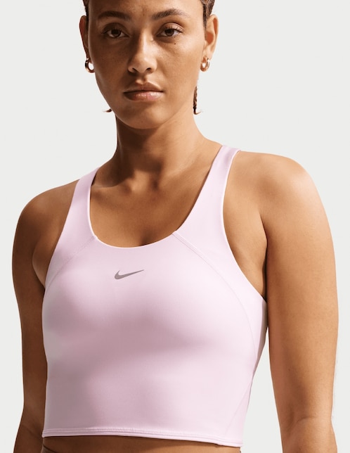 Playera deportiva para entrenamiento Nike W NK TEMPO DF MS CRP BRA TANK II042 de mujer