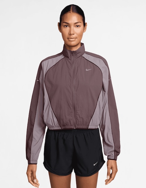 Chamarra para correr Nike W NK SWIFT UV RPL JKT NV IM948 de mujer
