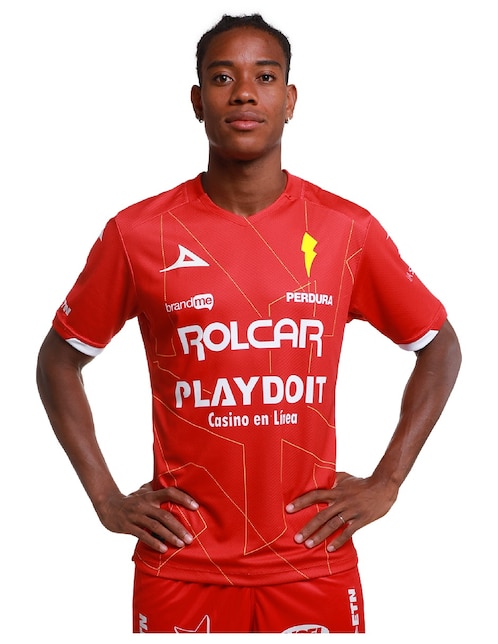 Jersey de Club Necaxa visitante manga corta Pirma para hombre