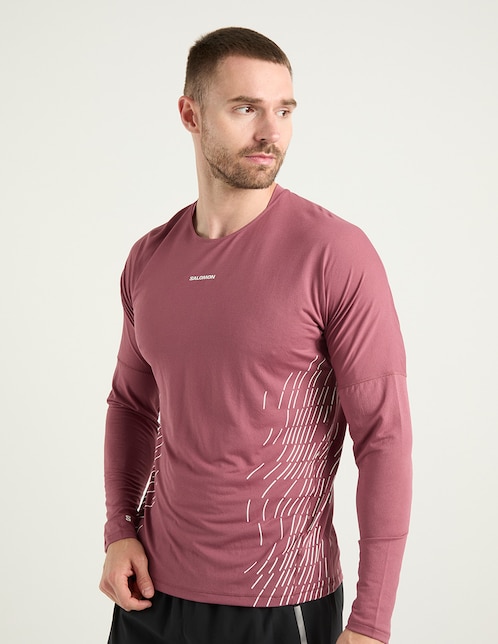 Playera deportiva para correr de hombre 1
