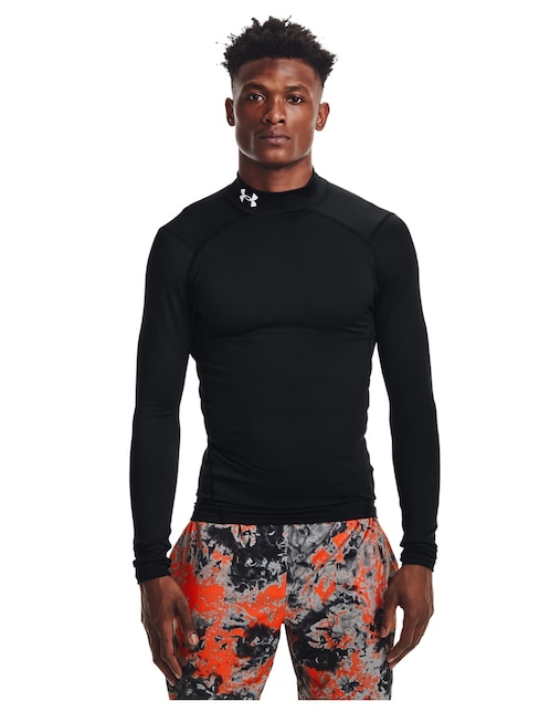 Playera deportiva para entrenamiento Under Armour UA CG Armour Comp Mock de hombre