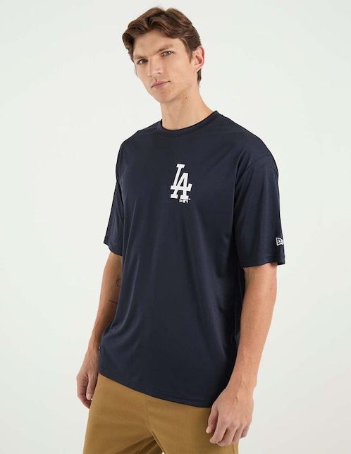 Playera deportiva para béisbol New Era Mlb Essentials Los Angeles Dodgers de hombre