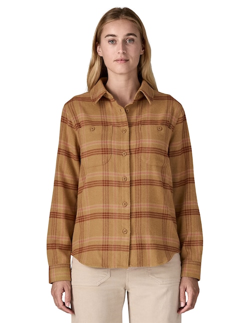 Camisa deportiva outdoor Fjord Flannel para mujer 1