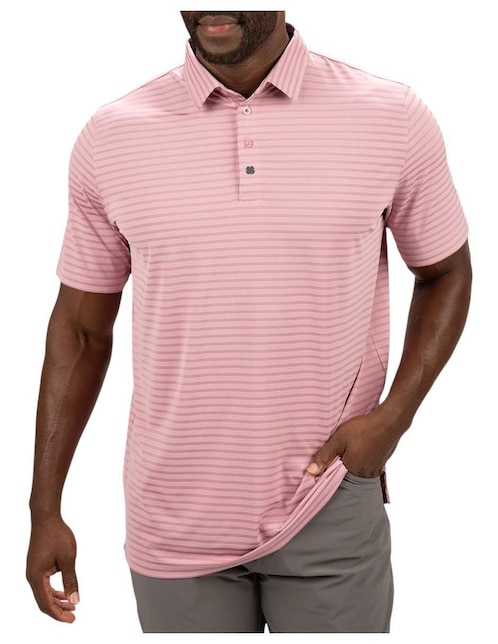 Playera tipo polo Black Clover para hombre