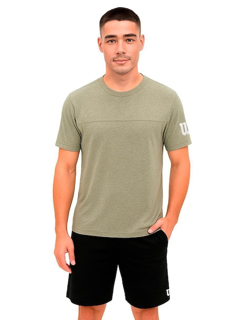 Playera deportiva para entrenamiento Wilson de hombre