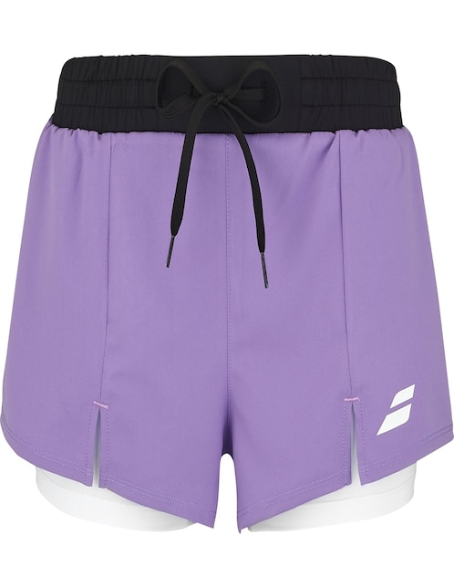 Short bolsa oculta para pádel mujer 1