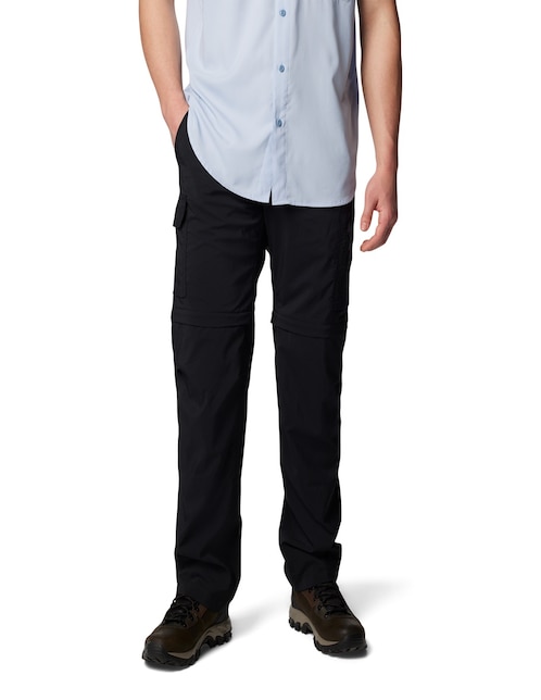 Pantalón convertible Columbia estampado liso para hombre