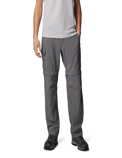 Pantalón convertible Columbia estampado liso para hombre
