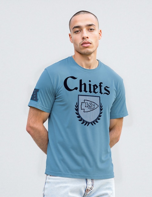 Playera deportiva para fútbol americano Pro Standard Kansas City Chiefs de hombre
