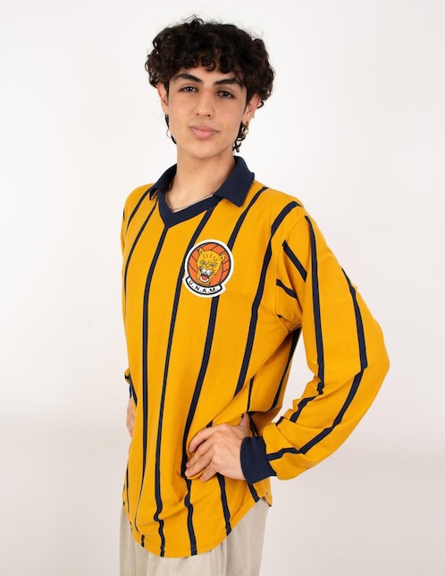 "jersey de" pumas de la unam conmemorativo "de" lionel messi "manga" larga garra azul no aplica "para" hombre