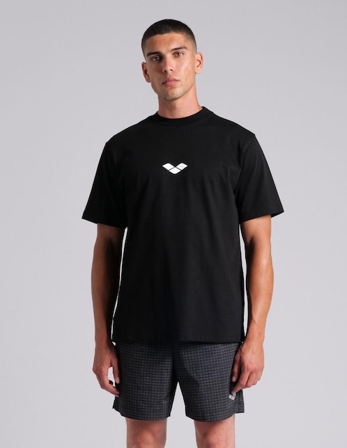 Playera deportiva casual Arena Studio Printed de hombre