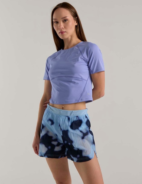Playera deportiva para correr X10 de mujer