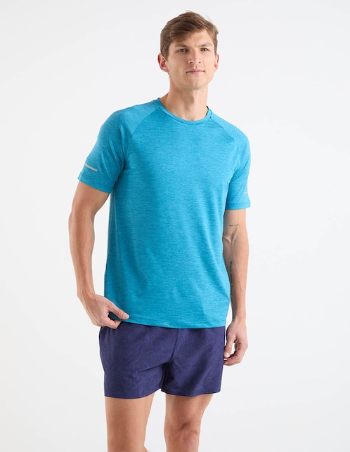 Playera deportiva para correr de hombre 1