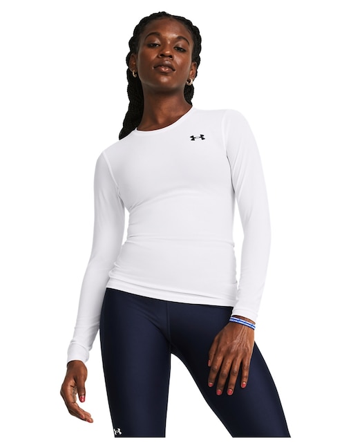 Playera deportiva para entrenamiento Under Armour UA HG OG Compression LS de mujer