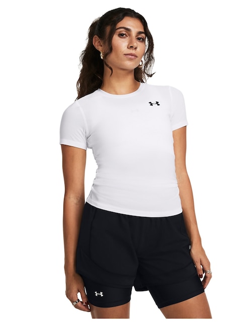 Playera deportiva para entrenamiento Under Armour UA HG OG Compression SS de mujer