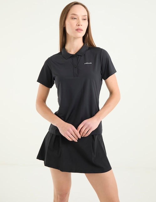 Playera tipo polo Head para mujer