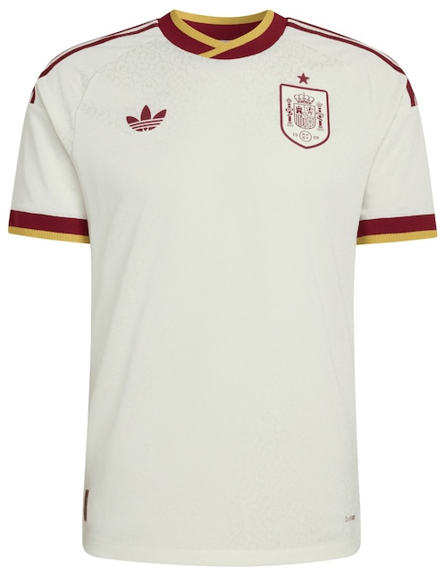 Jersey de Selección de fútbol de España visitante authentic Mundial Adidas jugador para hombre