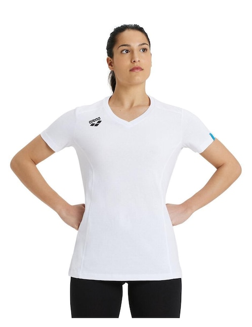 Playera deportiva para entrenamiento Arena Team Panel de mujer