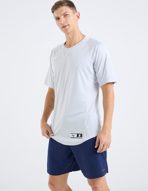 JERSEY MIZUNO SIN EQUIPO NO A, M, GRIS