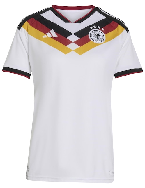 Jersey de  Selección de fútbol de Alemania local manga corta Mundial Adidas  para mujer