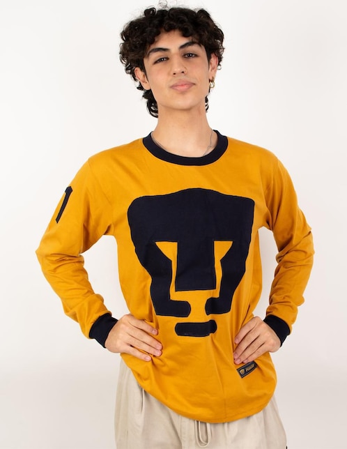 Jersey de Pumas de la UNAM conmemorativo de manga larga para hombre 1