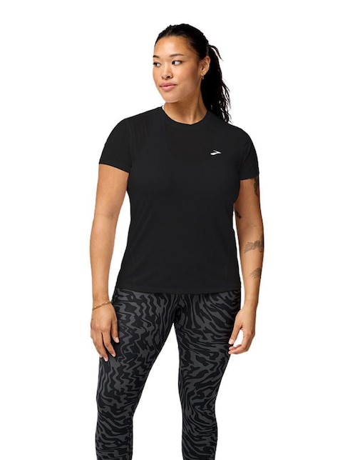 Playera deportiva para correr Brooks de mujer